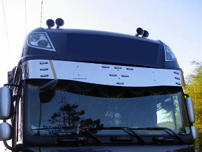 Parasolar inox DAF XF 105 cabina inalta  Pret - Cere oferta